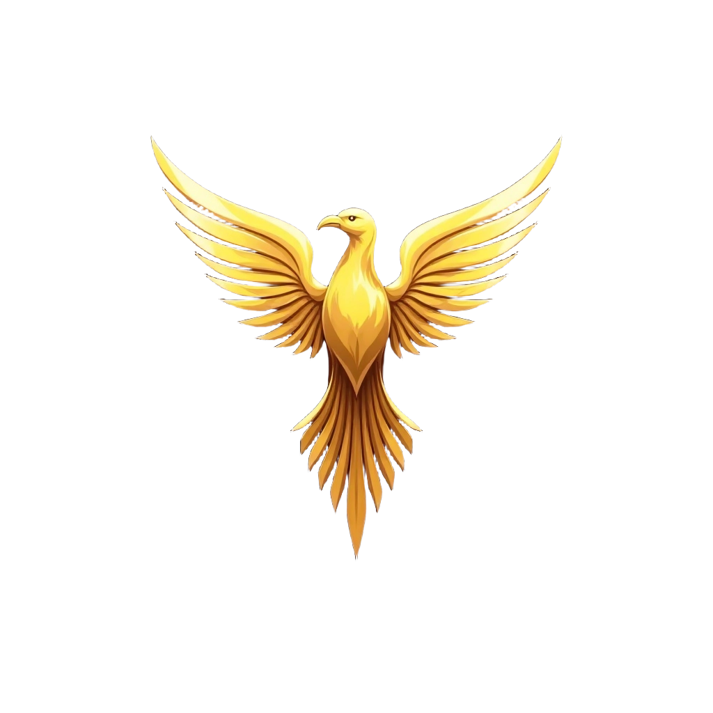 Golden Phoenix Emblem